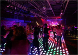 Classics Party met Led vloer